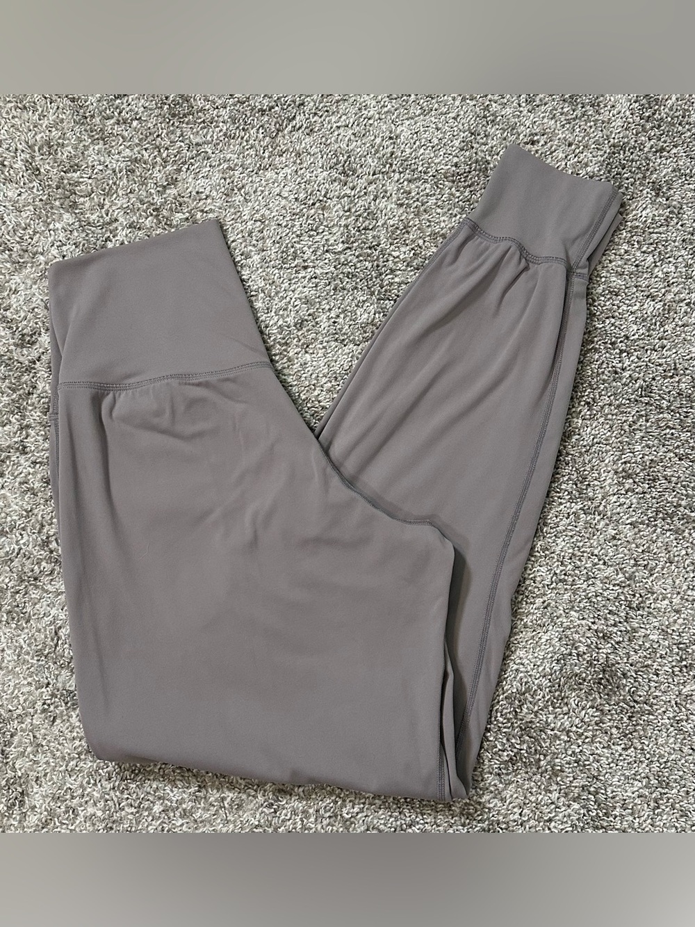 Colorfulkoala Stone High Waisted Joggers With Pockets Size Small